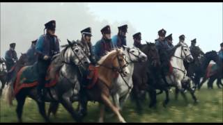 Napoleonic cavalry charge battle scene War and Peace 2016 [upl. by Matheson]