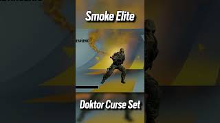 Doktor Curse Smoke MVP Animation  R6 shorts [upl. by Downs]