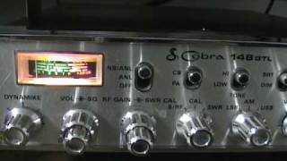 Cobra 148 GTL AM  SSB CB radio overview with modifications by CBradiomagazinecom [upl. by Elburt]