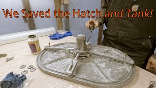 Final Hatch and Hydro Tank Refurb Pt3  Emerald Isle Ep102 Fishing Boat Refit Backlog [upl. by Patman]