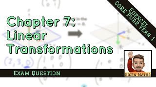 Linear Transformations 4 • Invariant Points amp Lines pt 1 • CP1 Ex7 ExamQ • 🎯 [upl. by Nodyarb]