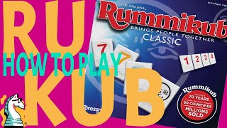 How to Play Rummikub  a complete tutorial [upl. by Terryn]