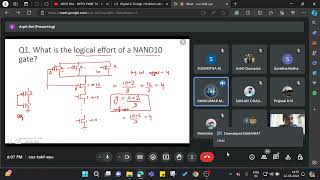 Week7 NPTELDigital IC DesignLive session7Jan2024 TA Arpit Bal [upl. by Atram]