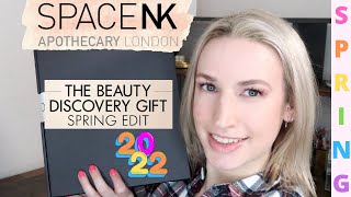 SPACE NK THE BEAUTY DISCOVERY GIFT SPRING EDIT 2022  Goody Bag GWP [upl. by Neelyad524]