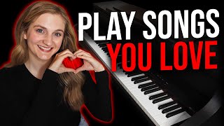 How to Play Your Favorite Pop Songs on Piano  FAST [upl. by Ollie983]