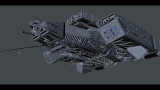 Alien Nostromo landing VFX BREAKDOWN [upl. by Adahsar]