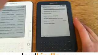 Kindle 2G vs 3G Comparison Kindle Free WiFi 3G Review amp Sale  LordKindlecom [upl. by Kralc]