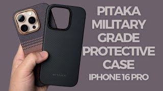 Review  Funda Pitaka Military Grade Protection Case para el iPhone 16 Pro [upl. by Leola24]