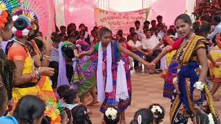 Dasamantapur surabhi programme High school girls demsha dence [upl. by Auburta]