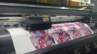 Inkjet Dye Sublimation Printer for Digital Printing [upl. by Jeffries]