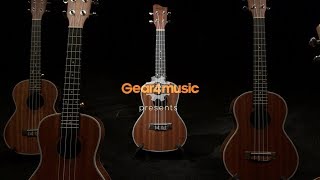 Sapele Tenor ElectroUkulele by Gear4music  Gear4music demo [upl. by Rapsac181]