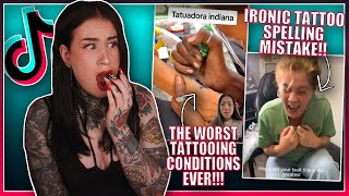 Tattoo Enthusiast Reacts To Tattoo TikToks 83 [upl. by Nelda484]