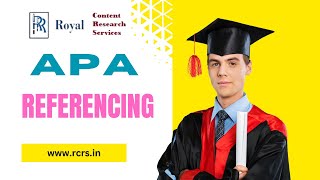 Master APA Referencing in Minutes A Complete Guide  Royal Content Research Services [upl. by Cira]