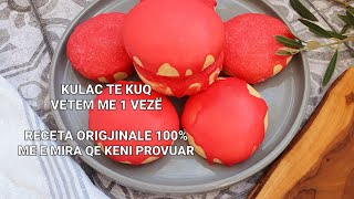 GURABIJE TE KUQ RECETA ORIGJINALE [upl. by Ocirnor]