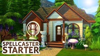 SPELLCASTER STARTER  Sims 4 Speed Build [upl. by Marilou]