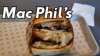 Mac Phil’s  Phils burger egna quotbig Macquot [upl. by Ahsaelat]