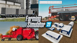 Farm Sim News  LodeKing Container SuperB Valmetal DONE  Welker Placeables amp More Farm Sim 22 [upl. by Iver852]