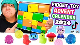 Unbox ALL SQUISHY Advent Calendar 2024 By Viral Tiktoker [upl. by Weinreb120]