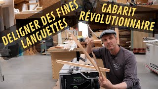 comment déligner des petites lanquettes de bois [upl. by Lorollas]