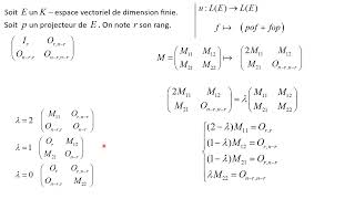 Exercice Une équation aux valeurs propres sur un endomorphisme de LE [upl. by Aluap]