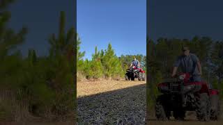 Wheelies on a 2022 Honda Foreman 520 4x4 [upl. by Draner]