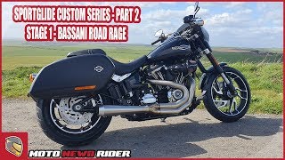 2019 Sport Glide Stage 1 Bassani Road Rage Custom Series  Part 2 [upl. by Elwin]