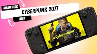 Cyberpunk 2077 on the Steam Deck is FRAME GEN a Game Changer [upl. by Gabey]