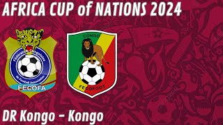 Africa Cup of Nations 2024  Spiel 6  Gruppe C  DR Kongo  Kongo [upl. by Rodolfo413]