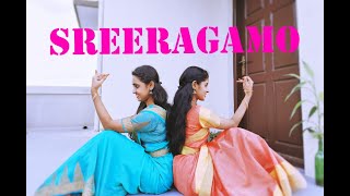 SREERAGAMO  Pavithram  Semiclassical Dance  Remya amp Reena [upl. by Ekenna828]