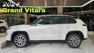 Grand vitara top model 2024  Grand vitara alpha plus strong hybrid  Elnino Baba [upl. by Gnoc]