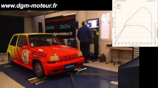 RENAULT 5 GT TURBO 188ch  Dijon Gestion Moteur [upl. by Abrams206]