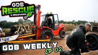 FORKLIFT CRASH  CARNAGE amp CHAOS IN THE YARD  GDB WEEKLY  EP2 [upl. by Flora141]