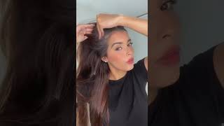 TRUCO PARA CABELLO SUCIO 🤩  hair beauty hack cabello [upl. by Cutler]