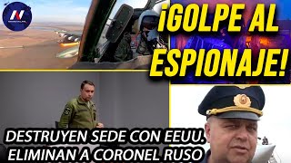 ¡Golpe a espionaje ucraniano Le destruyen sede con EEUU estaban oficiales Eliminan a coronel ruso [upl. by Aik]