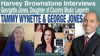 Harvey Brownstone Interviews Tammy Wynette and George Jones’ daughter Georgette Jones [upl. by Esinrahs371]