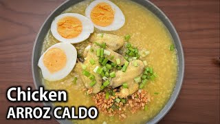 CHICKEN ARROZ CALDO RECIPE  How to cook easy and simple Arroz Caldo at home [upl. by Noble]