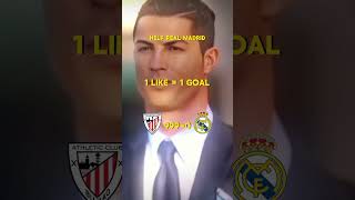 1 like 1 Goal for real Madrid [upl. by Wedurn]