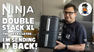 Ninja Double Stack XL Air Fryer  Its going BACK  Two weeks on [upl. by Nedmac]