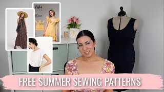 Free Summer Sewing Patterns [upl. by Kirk191]