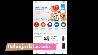 Beli Barang di Lazada Pilih Metode Bayar lewat Indomaret [upl. by Autry]