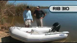 West Marine Compact RIB 310 Inflatable Boat [upl. by Cassaundra561]