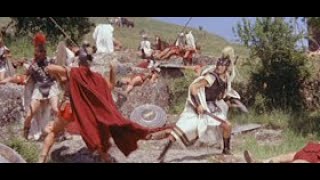 The Fury Of Achilles 1962  All Battle War Scenes Greeks Vs Trojans [upl. by Ahsiekel509]