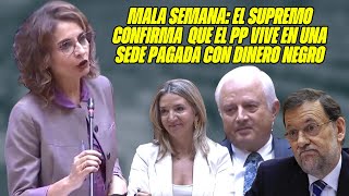 MONTERO TUMBA a SENADORES BULEROS del PP🔥 ¡VIVEN en GÉNOVA 13 una SEDE PAGADA con DINERO NEGRO🔥 [upl. by Sukramal49]