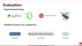 L2Fuzz Discovering Bluetooth L2CAP Vulnerabilities Using Stateful Fuzz Testing [upl. by Aramoy765]