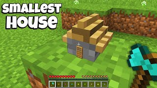 You WILL BE SHOCKED where DOES this SMALLEST DOOR LEADS in Minecraft  NEW SECRET DOOR [upl. by Drape]