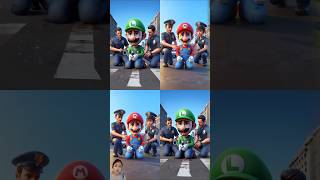 ❤️ Evolution Mario and Luigi 💚 Arrested by Police 😭 supermario luigi mario police [upl. by Elephus]