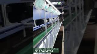 Assembly Line Workstation  Efficient Production on a Moving Conveyor Belt [upl. by Etnahsal526]