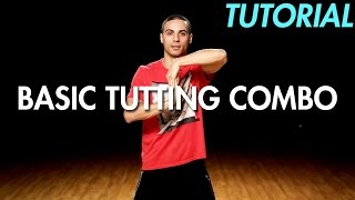 How to do a Basic Tutting Combo Dance Moves Tutorial  Mihran Kirakosian [upl. by Ymiaj92]