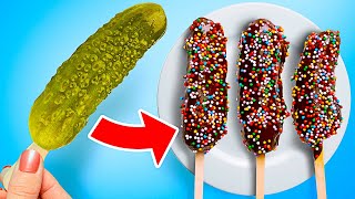 Hungry For Pranks  Cool DIY Food Pranks by 123 GO [upl. by Lehcsreh348]