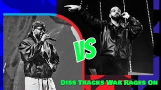 Kendrick and Drake Trade Diss Tracks as Rap War Rages On [upl. by Ekenna676]